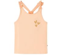 (orange, 116) Kids' Tank Top Sleeveless Children's Camisole Undershirt Vest Glitter Heart