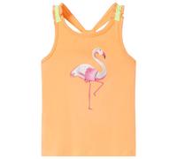 (orange, 128 (7-8y)) Kids' Tank Top Sleeveless Children's Camisole Undershirt Vest Kids' Clothes