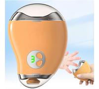 (Orange) 2 in 1 Electric Polishing Automatic Nail Clippers, 2025 Upgraded Electric Nail Clippers for Baby and Adults, Finger Nail Clippers Nail Trimmer