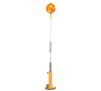 Orange 2024 Advanced Reflex Punching Bag Reflex Bag With Suction Cup Base Advanced Reflex Punching Bag FreeStanding Speed Bag Boxing Bag Stand For Training Speed Reaction