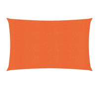 (orange, 3 x 5 m) vidaXL Sunshade Sail Canopy Screen Balcony Awning Canopy HDPE Rectangular