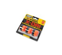 (Orange) 3x Karakal X-DRI Overwrap Super Soft Ultra Thin Racket Grip