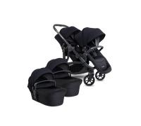 Orange 4 Black Pushchair Bundle - Twin
