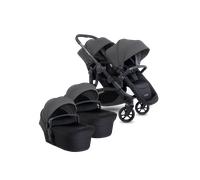 Orange 4 Fossil Pushchair Bundle - Twin