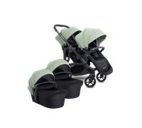 Orange 4 Pistachio Pushchair Bundle - Twin