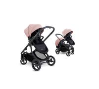 Orange 4 Rose Pushchair and Carrycot