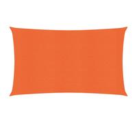 (orange, 4 x 7 m) vidaXL Sunshade Sail Canopy Screen Balcony Awning Canopy HDPE Rectangular