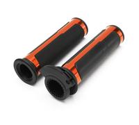 (Orange) 7/8inch 22mm Motorcycle Handlebar End Hand Grips