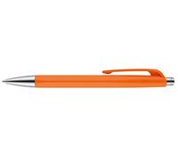 Orange 888 Infinite Caran D'Ache Ballpoint Pen (Blue Refillable Ink)