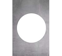 Orange And Gray Sigil Notebook: Alternate Blank Pages Magickal Cashbook For Spell Workings (OrangeGray)