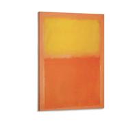Orange And Yellow 1956 Print by Mark Rothko Print Painting On Canvas Wall Art Poster Scroll Picture Print Walls Decor Home Posters 20x30inch(50x75cm)