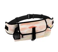 Orange And Yellow Dog Treat Pouch Dog Fanny Pack