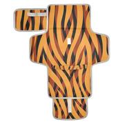 Orange Animal Pattern Reusable Diaper Changing Pads with Tissue Pocket Changing Pads for Changing Table with Built-in Pillow cambiador de pa?ales para Bebes