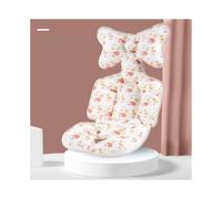 (Orange) Baby Stroller Cotton Cushion Thickened Car Seat Cushion All Universal Season Use