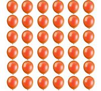 Orange Balloons 10 inch,36pcs Mini Matte Orange Balloon Thick Natural LatexBalloon Adults Birthday Tiny Balloon Helium Balloons for Adults Graduation,Wedding,Anniversary Birthday Party Decors