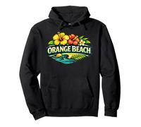 Orange Beach Alabama Tropical Island Beach Design Pullover Hoodie