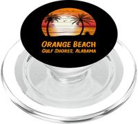 Orange Beach Gulf Shores Alabama Vintage Sunset Retro Summer PopSockets PopGrip for MagSafe