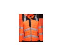 (Orange & Black, Large) PW3 Hi-Vis Baffle Jacket
