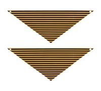 Orange Black Strips Neon Dog bandanas bulk Adjustable Bib Handkerchief Cute Pet Holiday Accessories Decor for Dogs Cats S