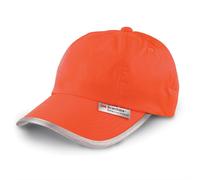 ORANGE BLACK YELLOW BLUE High Viz High Visability Reflective Base Ball Hat Cap