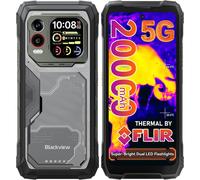 (orange) Blackview XPLORE 1 Pro AI 5G Rugged Phone, 20000mAh/55W 48GB 512GB Rugged Smartphone Unlocked, 6.78" 2.4K,black/orange