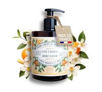 Panier des Sens - Liquid Hand Soap - Orange Blossom Soothing HandWash - With Olive - Savon de Marseille Made in France - Organic Hand Wash 96% Natural Ingredients - Vegan Soap 500ml
