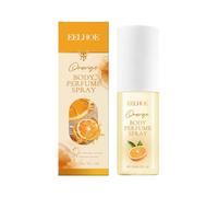 Orange Body Perfume Spray Elegant Fresh And Fragrant Portable Fruit Fragrance Spray 90ml (Orange, 13.8x4cm)