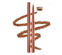 Orange-Brown Shade Super Slim Waterproof Gel Eyeliner Pencil - Ultra-Fine Micro Tip for Precise Tightlining & Waterline Definition. Smudge-Proof, Long-Wear Creamy Formula