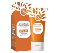 Orange Bubble Exfoliating Gel,Facial Scrub Exfoliating Cleanser,Exfoliating Whitening Gel,Orange Peeling Gel,Scrub Face
