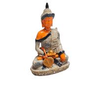Orange Buddha; (Low Energized Buddha - Spirituality) - Spiritual energy, harmony, frequency and positive vibrations in the home, living space, work (manifestation, prayer, meditation)