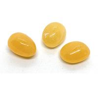 Orange Calcite A-Grade Small Crystal Tumbled Stones - 3 Pc