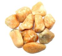Orange Calcite Polished Tumblestone Healing Crystals Crystal Only