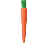 Orange Carrot Shape Silicone Baking Brush Cake Cream Brush Kitchen Cooking Brush Heat Resistant Grill Oil Brushes for Meat Cake Barbecue Tool Sets Grilling and Barbecue Utensils Pastry Brushes