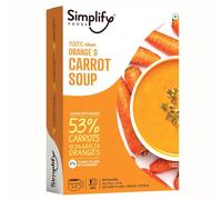 Orange & Carrot soup - Pack of 1 (Serves 3 to 4) I Dry Sup Mix - Makes 500ml | Home Style Ready To Eat - Instant Sop Packet | 0% Additives and Preservatives