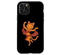 Orange Cat Belly Dancing Dancer Mom Dad Kids Case for iPhone 11 Pro