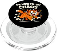 Orange Cat Chaos Funny Cat Orange Tabby Meme Comedy PopSockets PopGrip for MagSafe