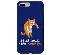 Orange Cat Mom Send Help Its Orange Cat Chaos Case for iPhone 7 Plus/8 Plus