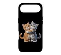 Orange Cat Tight Embrace Funny Hugging Cats Case for iPhone Air