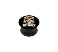 Orange Cat Wizard You Shall Not PSPSPS Fantasy Magic Lover PopSockets Adhesive PopGrip