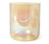 Orange Chakra Quartz Crystal Singing Bowl, Meditation Therapy Sound Healing Instrument Sound Bath Bowl, With Free Acrylic Striker & O-ring (8 Inch C Note 432Hz)