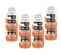 Orange Chill Ice,Blue Chill Ice,Red Chill Ice,Future Freeze Hydration Drink Bottles 500ml (4 x Bottles, Priime Orange Chill Ice Drink)