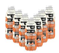 Orange Chill Ice,Blue Chill Ice,Red Chill Ice,Future Freeze Hydration Drink Bottles 500ml (6 x Bottles, Priime Orange Chill Ice Drink)