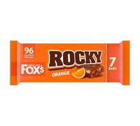 Orange Chocolate Biscuit Bars Multipack 138g X 4 Pack, Orange Flavoured Chocolate Shortcake Biscuit Bar Fully Coated with Milk Chocolate, Suitable for Vegetarians