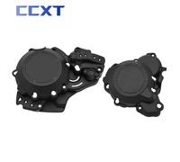 (Orange Clutch, One size) Motorcycle Plastic Ignition Guard Cover Clutch Protector For KTM EXC SX XC XCW 250 300 2019-2022 For Husqvarna TC TE 250i 300i