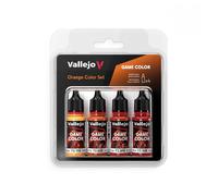 Vallejo AV Game Color Set - Orange Colors (x4)