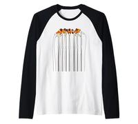 Orange Color You Know I Speak Up Orange Raglan Baseball Tee