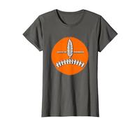 Orange Commemorative Tribute of Indigenous Unity T-Shirt, Women, Asphalt, S