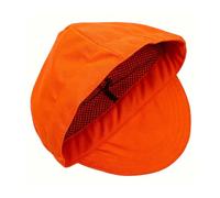 Orange Cotton Welding Safety Cap for Men and Women, Flame Resistant