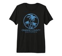 Orange County California Irvine Bear Retro Beach 949 Laguna Premium T-Shirt