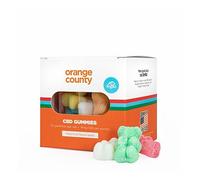 Orange County CBD Mixed Fruit Bear Gummies, 400mg High Strength - 25 Vegan Gummies - Gluten-Free, Non-GMO - Reduce Stress, Calm Anxiety, Unwind, Improve Sleep - THC-Free
